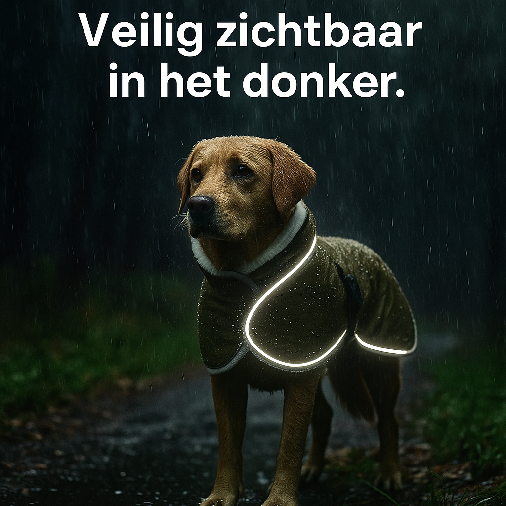 RainSafe™ Premium Honden Regenjas – Waterdicht & Warm