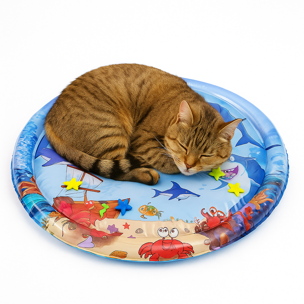 Noola verkoelende waterspeelmat voor Honden & Katten – Tegen Oververhitting