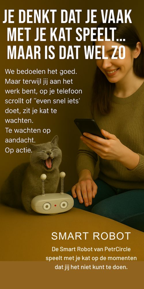 SmartRobot - Automatic cat toy that drives, lasers and bounces β all to get your cat on the hunt.