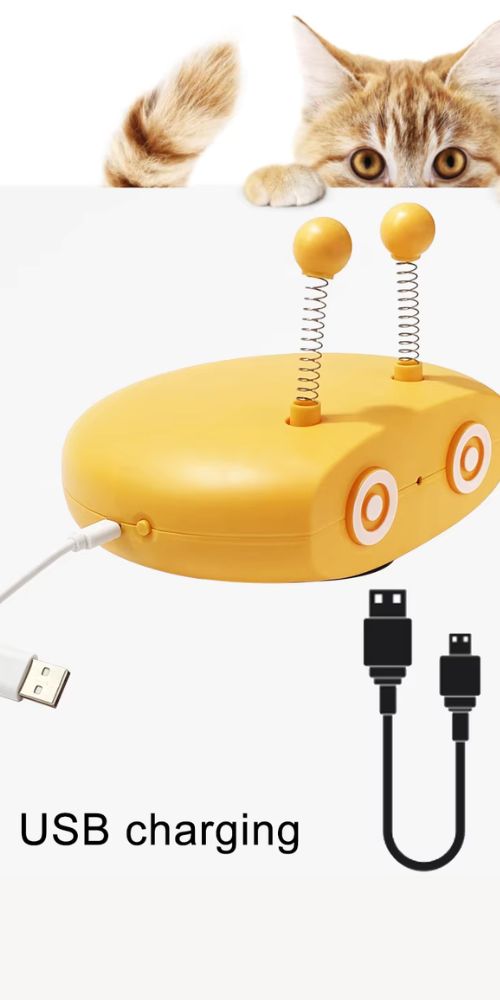 SmartRobot - Automatic cat toy that drives, lasers and bounces β all to get your cat on the hunt.