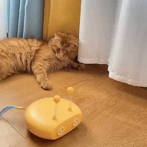 SmartRobot - Automatic cat toy that drives, lasers and bounces β all to get your cat on the hunt.