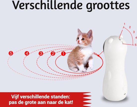 LED Laser Cat Toy β Automatic Movement
