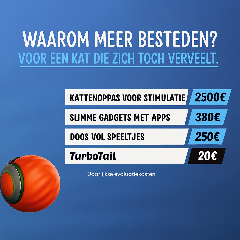 TurboTail - Hét speeltje voor Katten