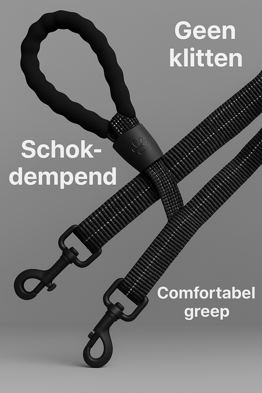 Duogrip - Never again stress when walking with two dogs