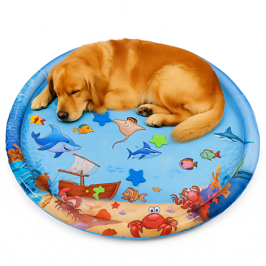 Noola verkoelende waterspeelmat voor Honden & Katten – Tegen Oververhitting