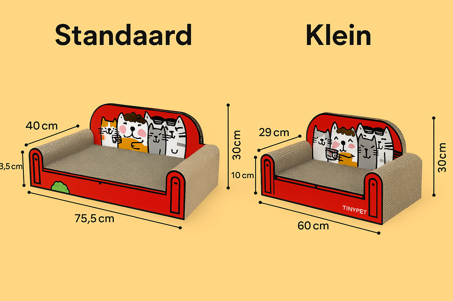Luxury Cat Bed – Scratching Post and Sofa Bed in One