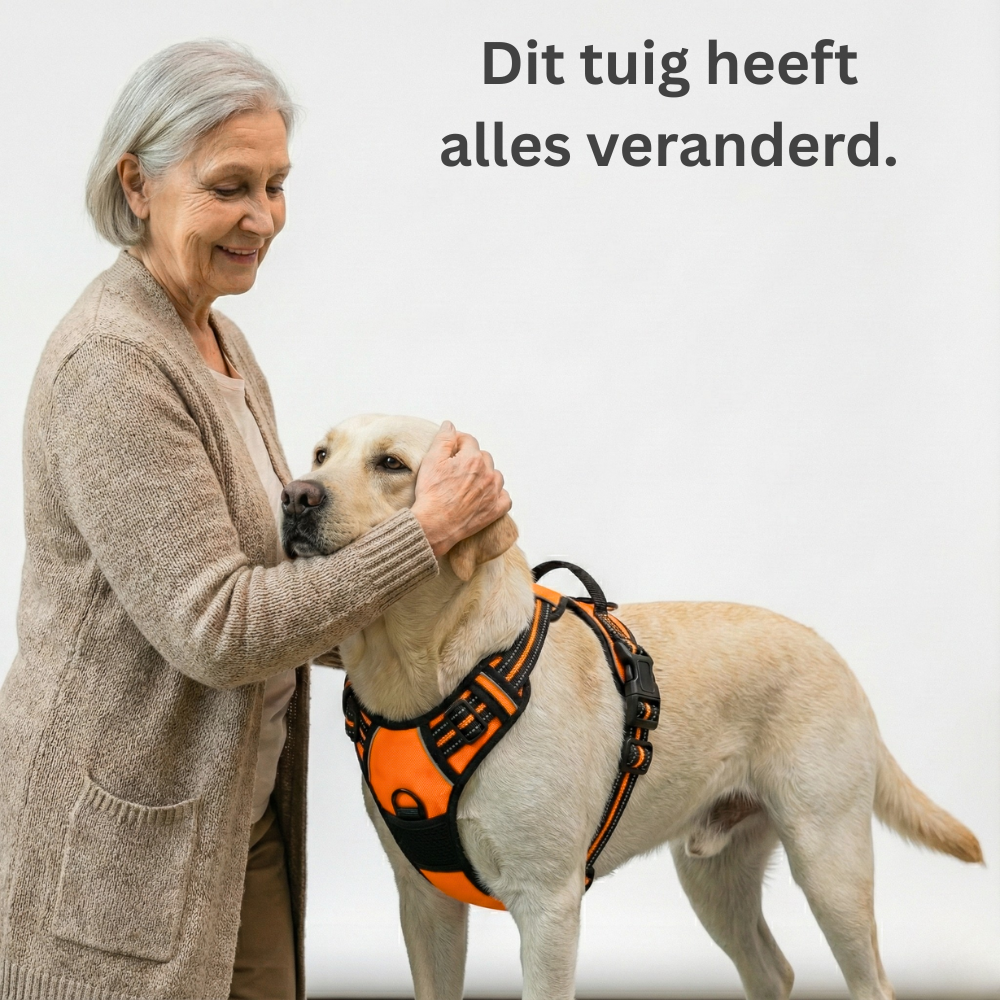 AlphaForge™ Fit Editie honden harnas. Rustige ontspannen wandelingen