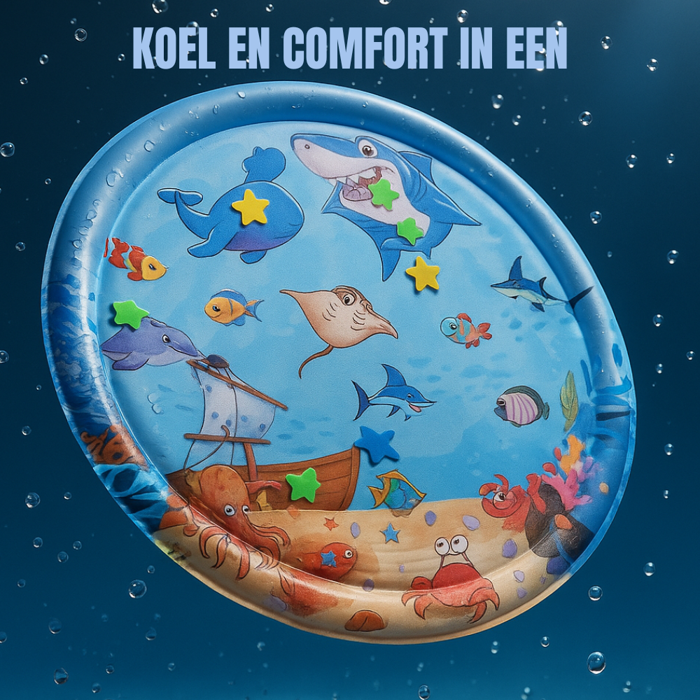 Noola verkoelende waterspeelmat voor Honden & Katten – Tegen Oververhitting