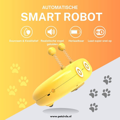 SmartRobot - Automatic cat toy that drives, lasers and bounces — all to get your cat on the hunt.