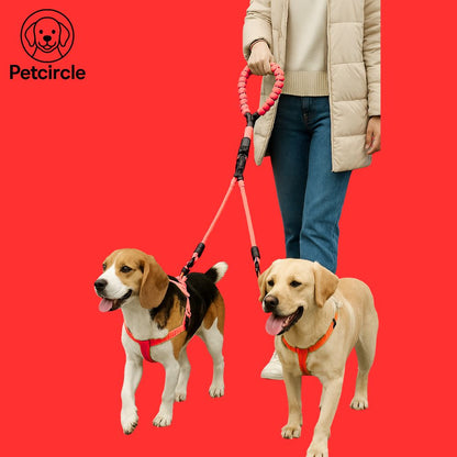 Duogrip -  Nooit meer stress bij het wandelen met twee honden