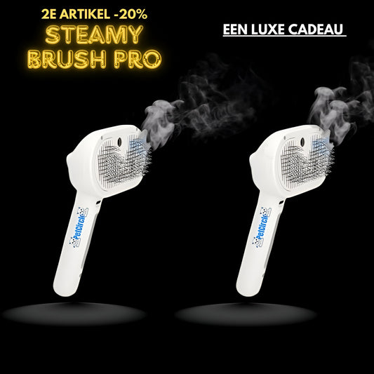 Steamy Brush Pro Craftsmanship and technology, united in one iconic brush.