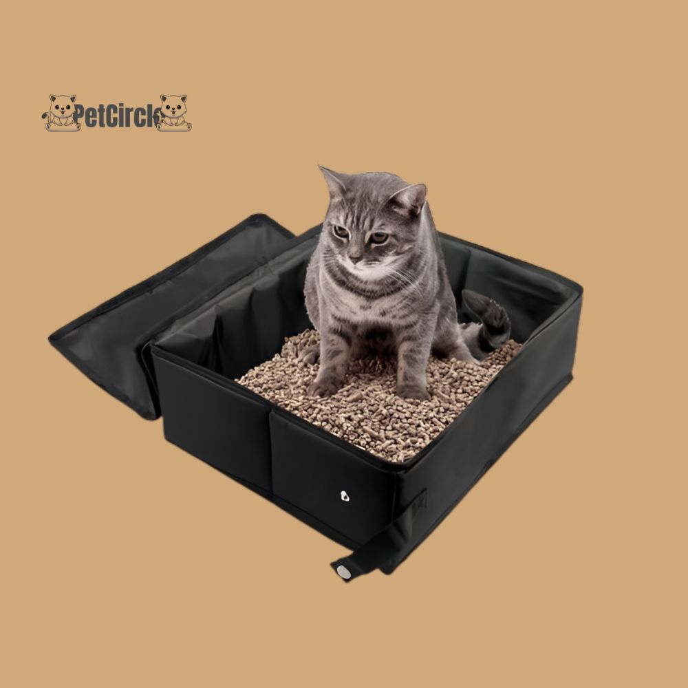 PetCircle - Flexible Foldable Travel Litter Box 🚀🐾