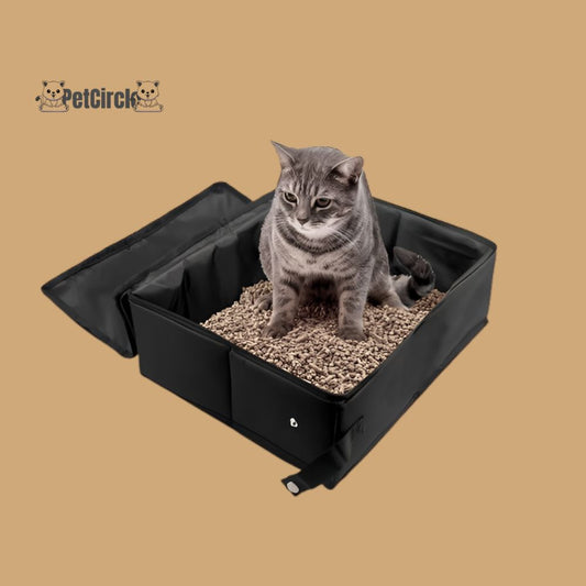 PetCircle - Flexible Foldable Travel Litter Box 🚀🐾