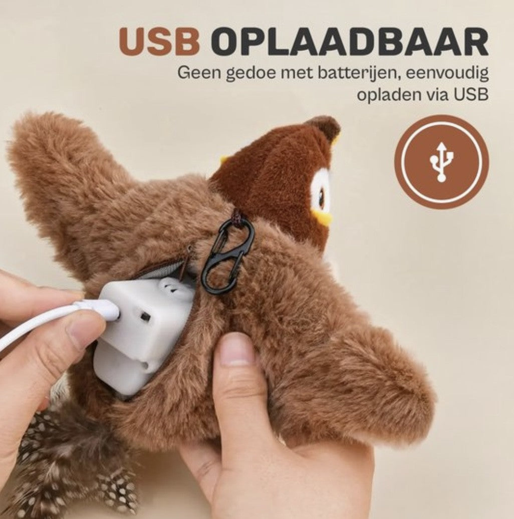 Flying Bird Smart Interactive Pet Toy